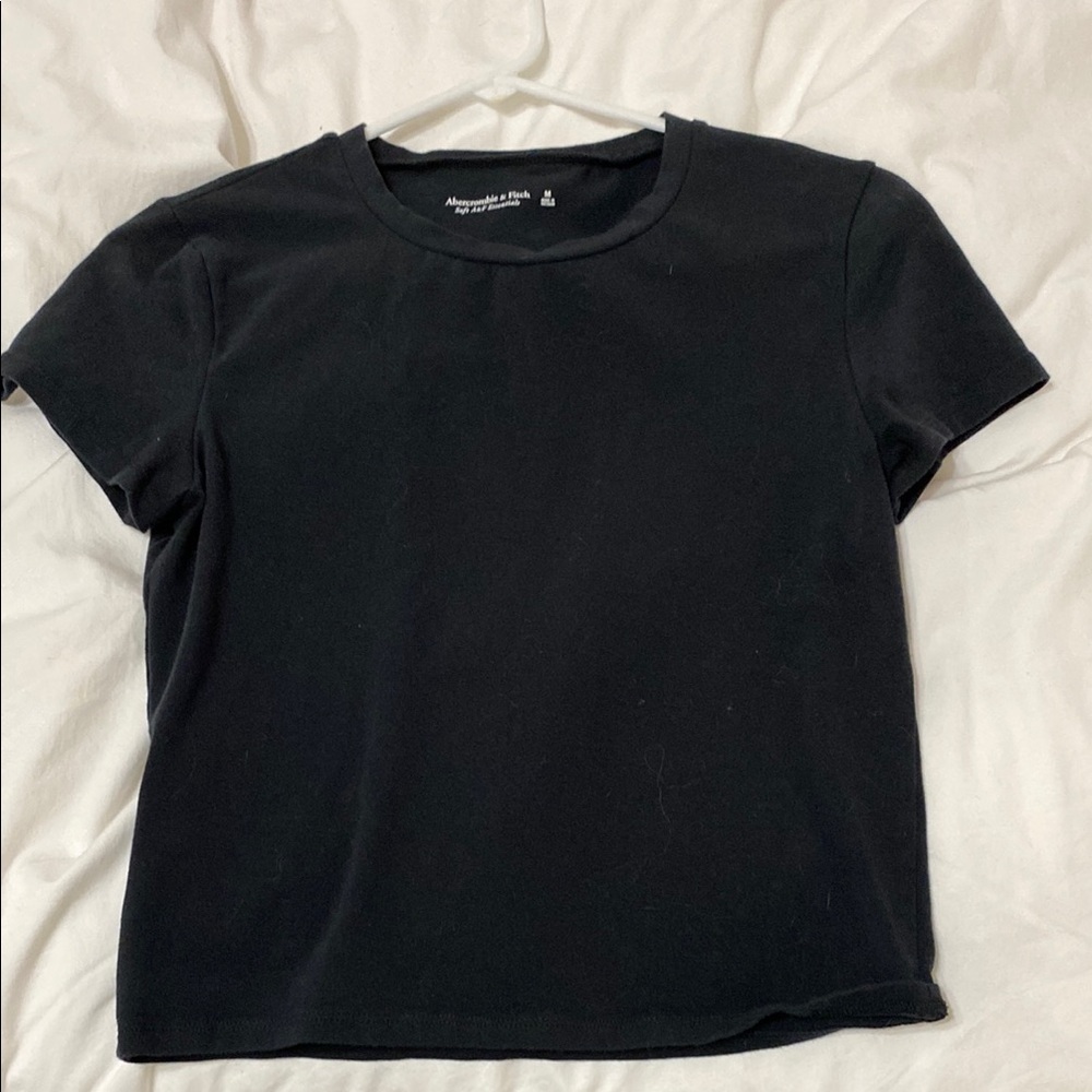 Abercrombie & Fitch Black Short Sleeve Tee